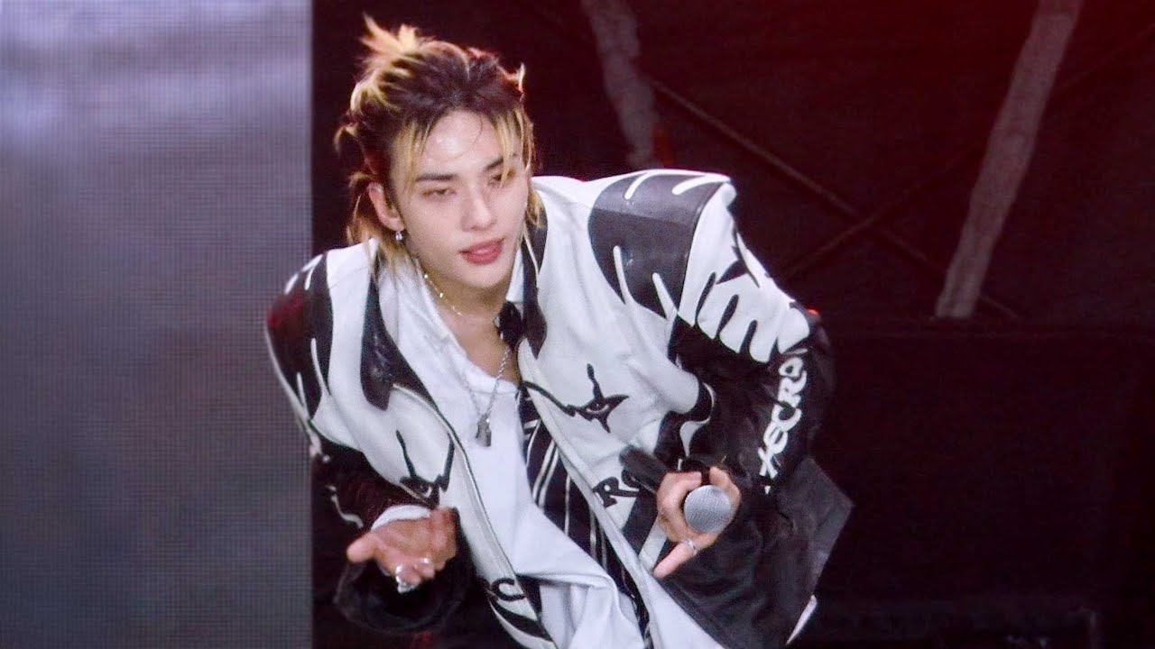 Recent activity shot of Hyunjin (Stray Kids)