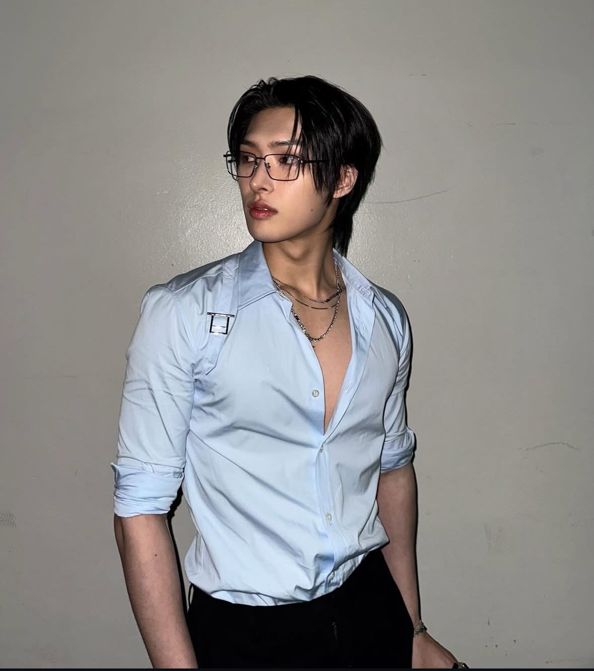 Recent activity shot of Mingi (ATEEZ)