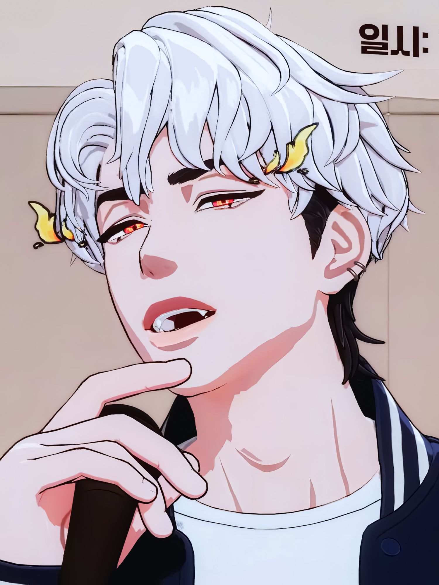 A moment captured by Eunho (PLAVE)'s fan