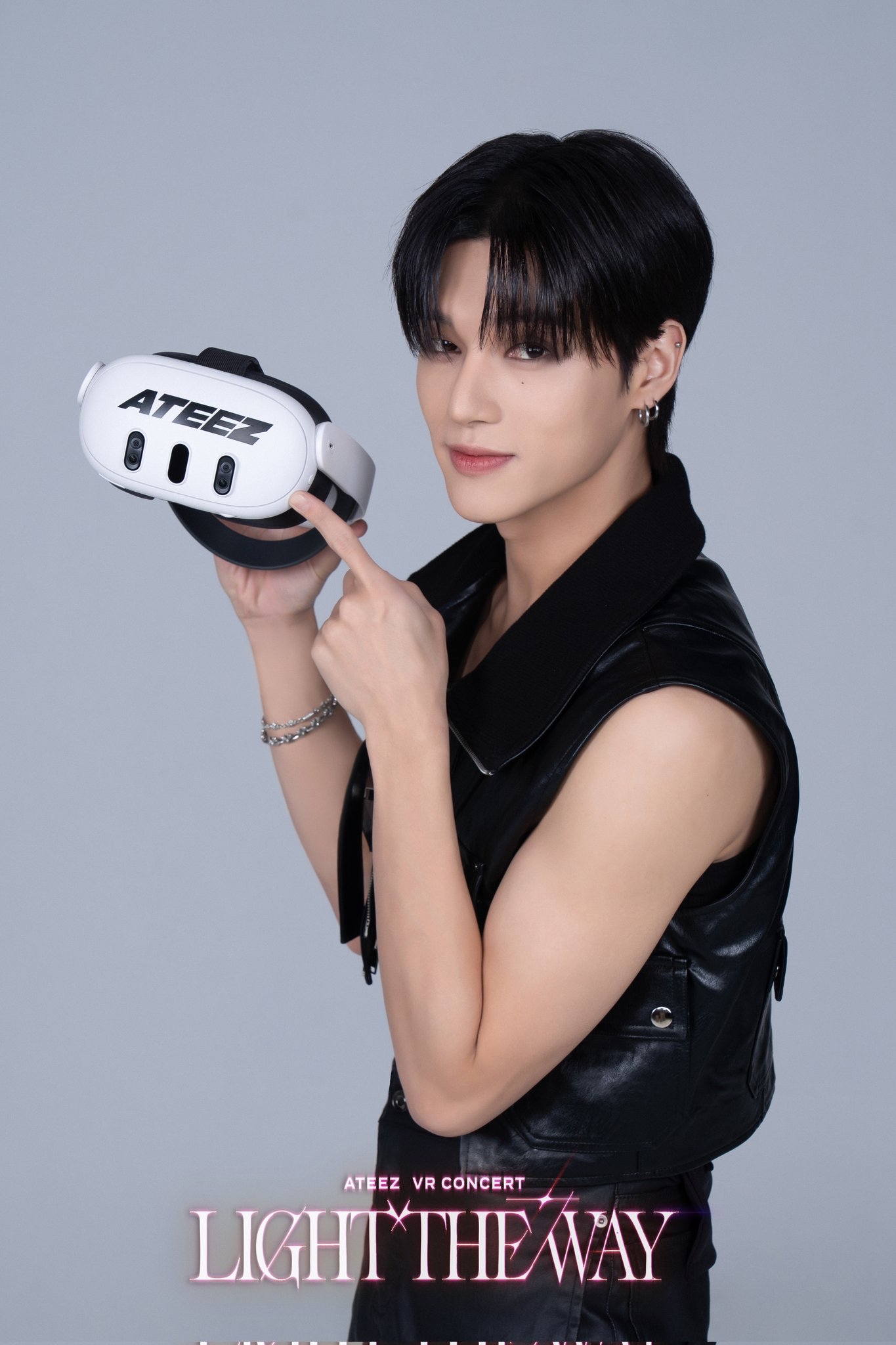 Recent activity shot of Wooyoung (ATEEZ)