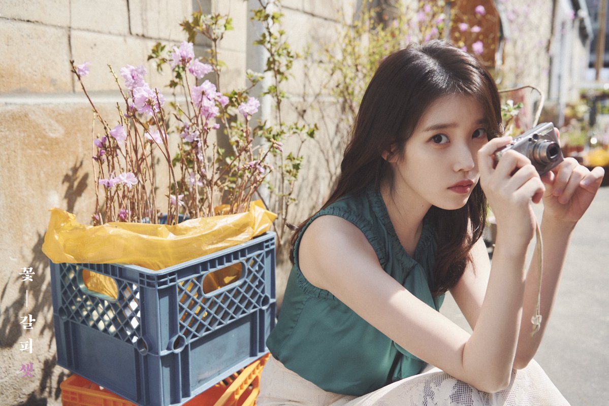 A moment captured by IU's fan