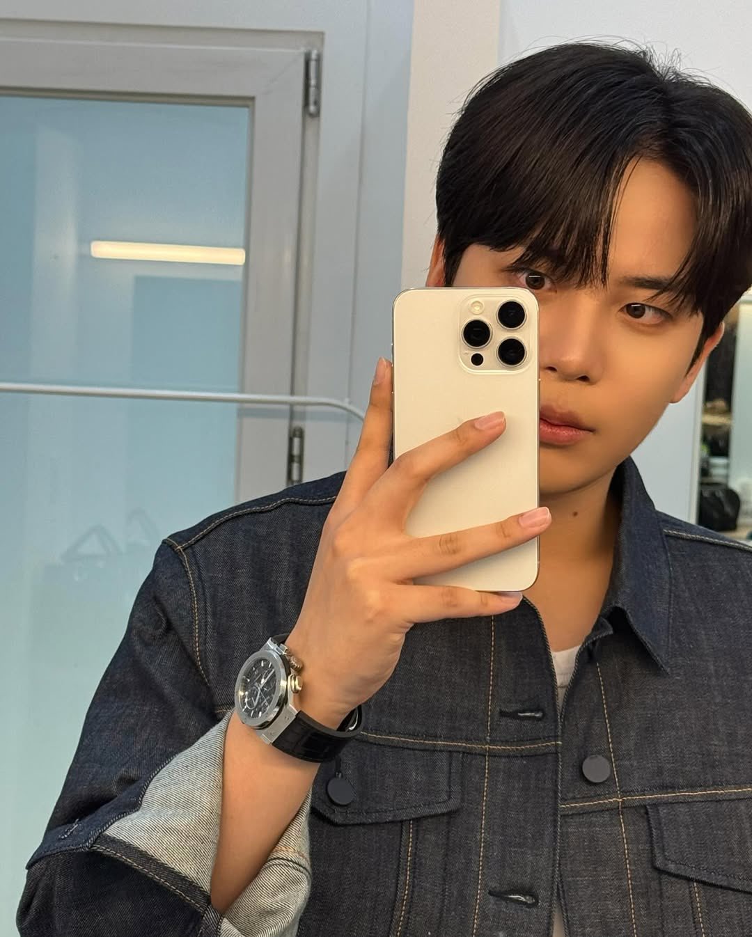 A moment captured by Jongho (ATEEZ)'s fan