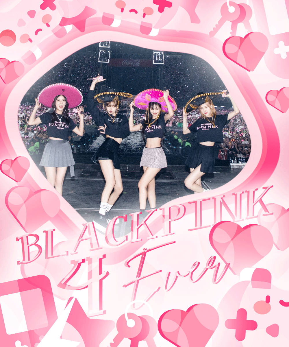 BLACKPINKの舞台裏ショット