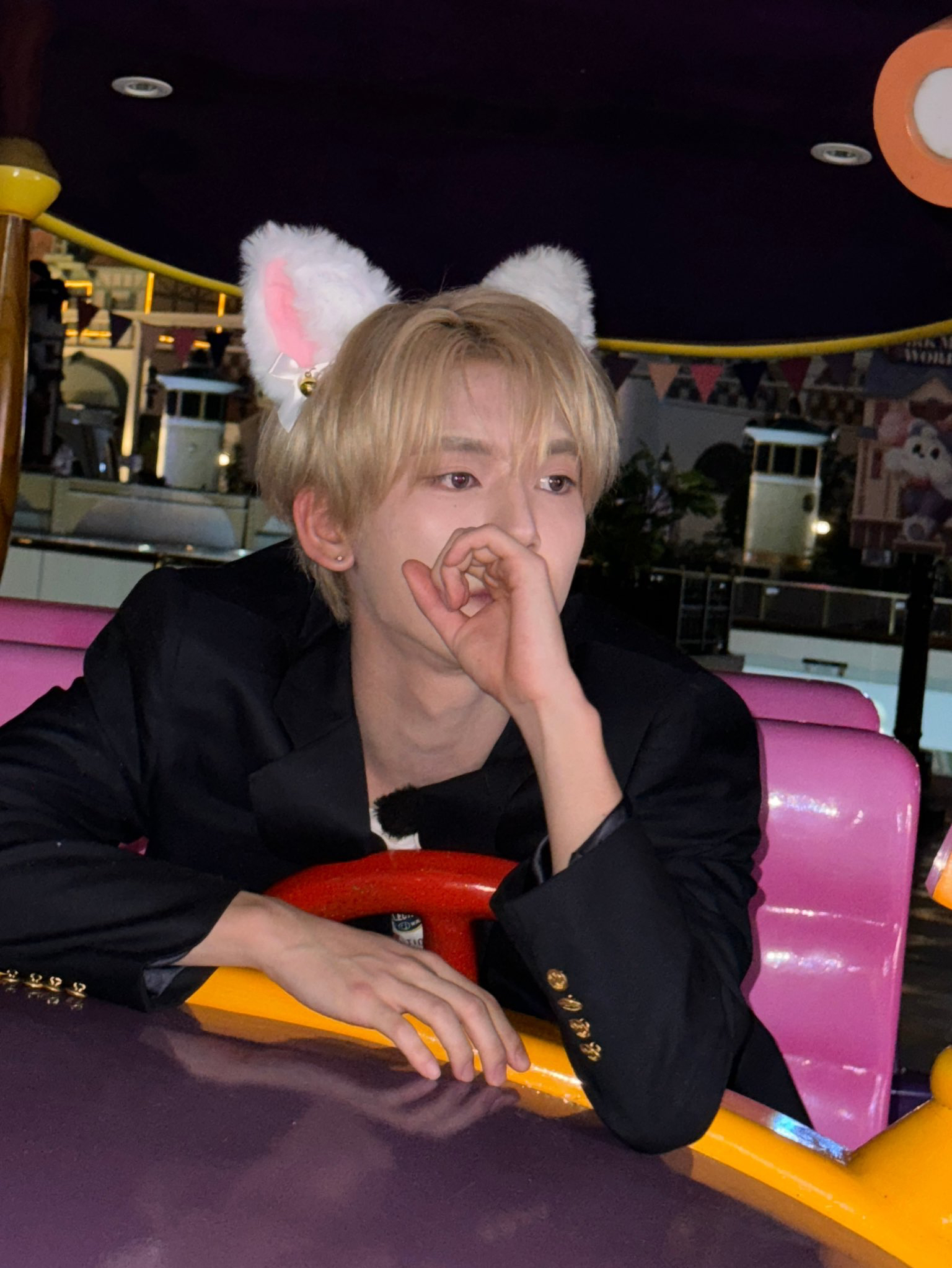 A moment captured by Han Yujin (ZEROBASEONE)'s fan