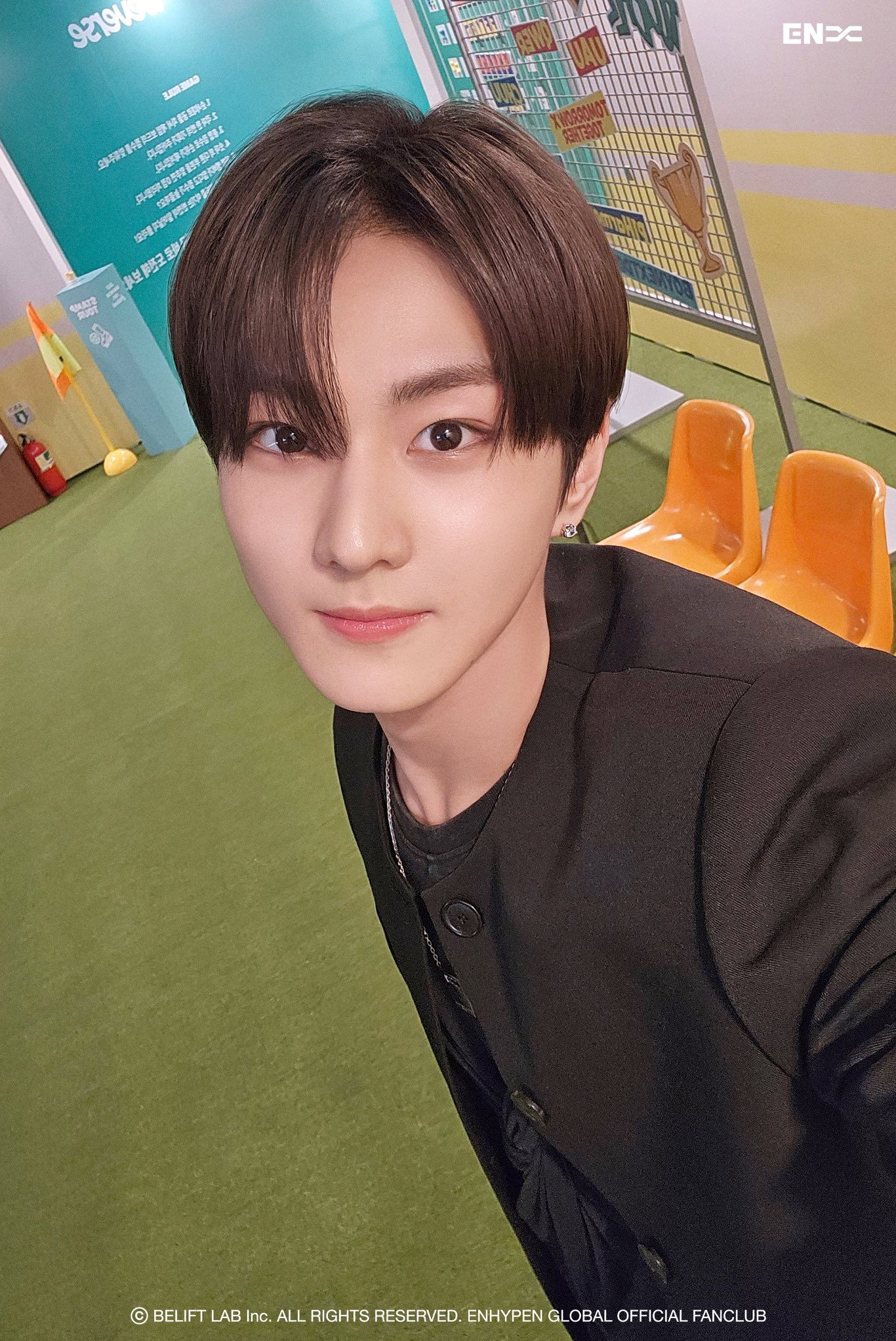 Behind-the-scenes cut of Jungwon (ENHYPEN)
