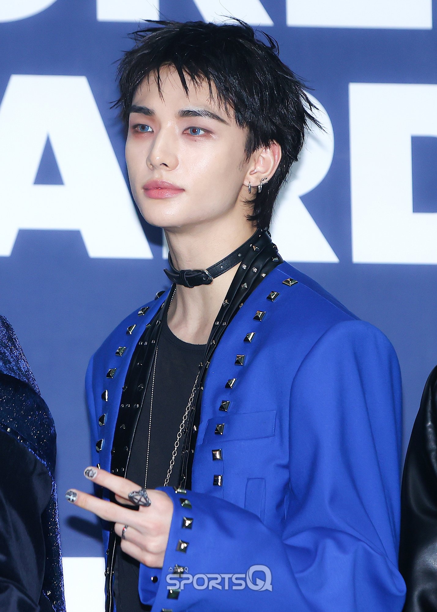 A moment captured by Hyunjin (Stray Kids)'s fan