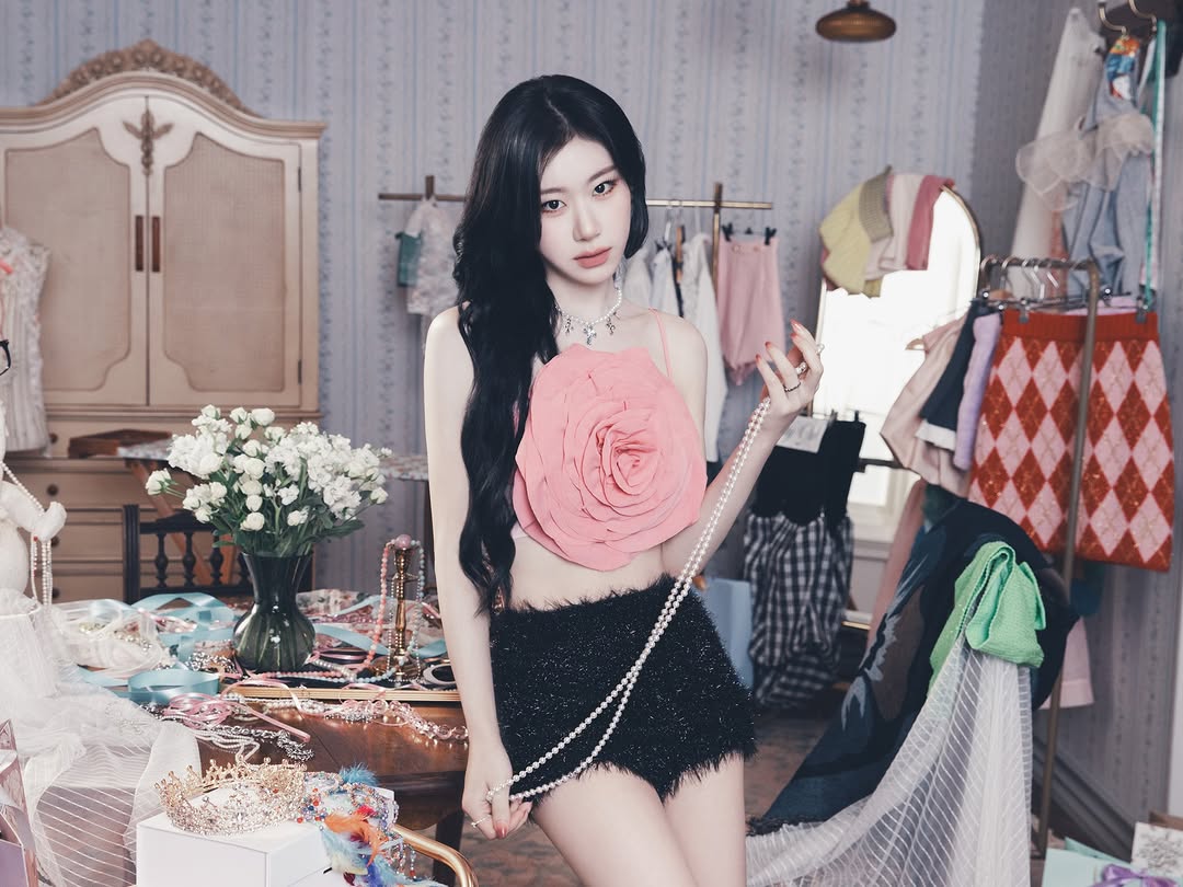 Momen yang diabadikan oleh penggemar Chaeryeong (ITZY)