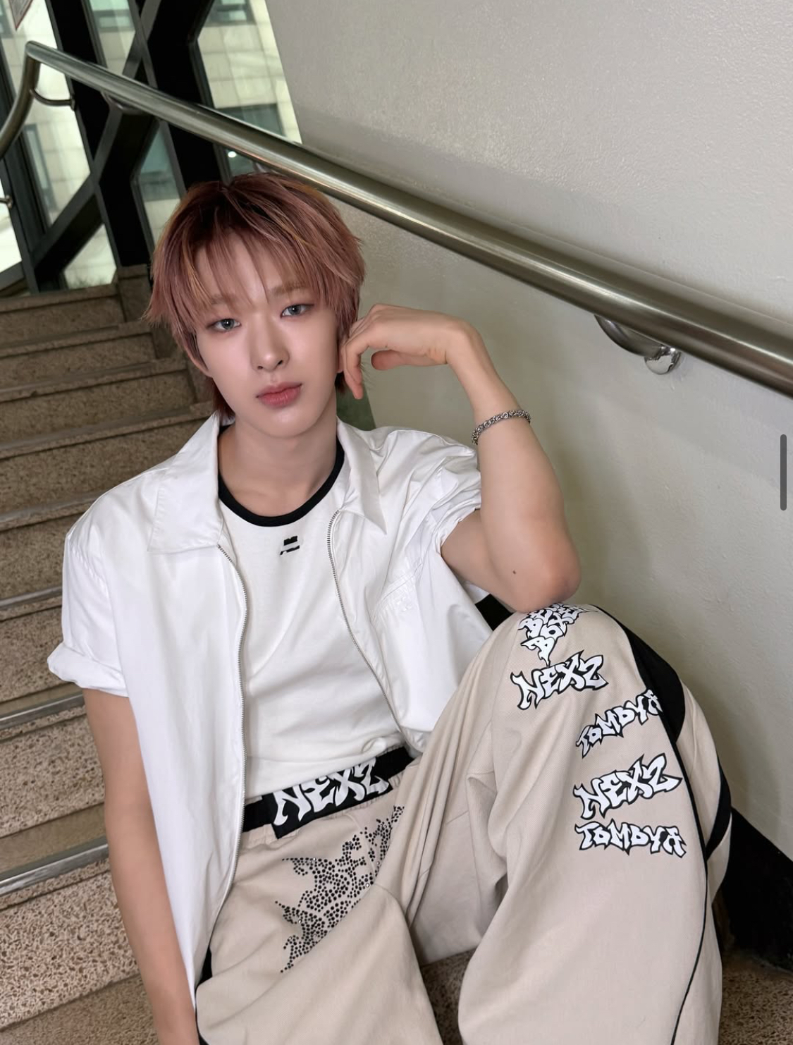 Behind-the-scenes cut of Tomoya (NEXZ)