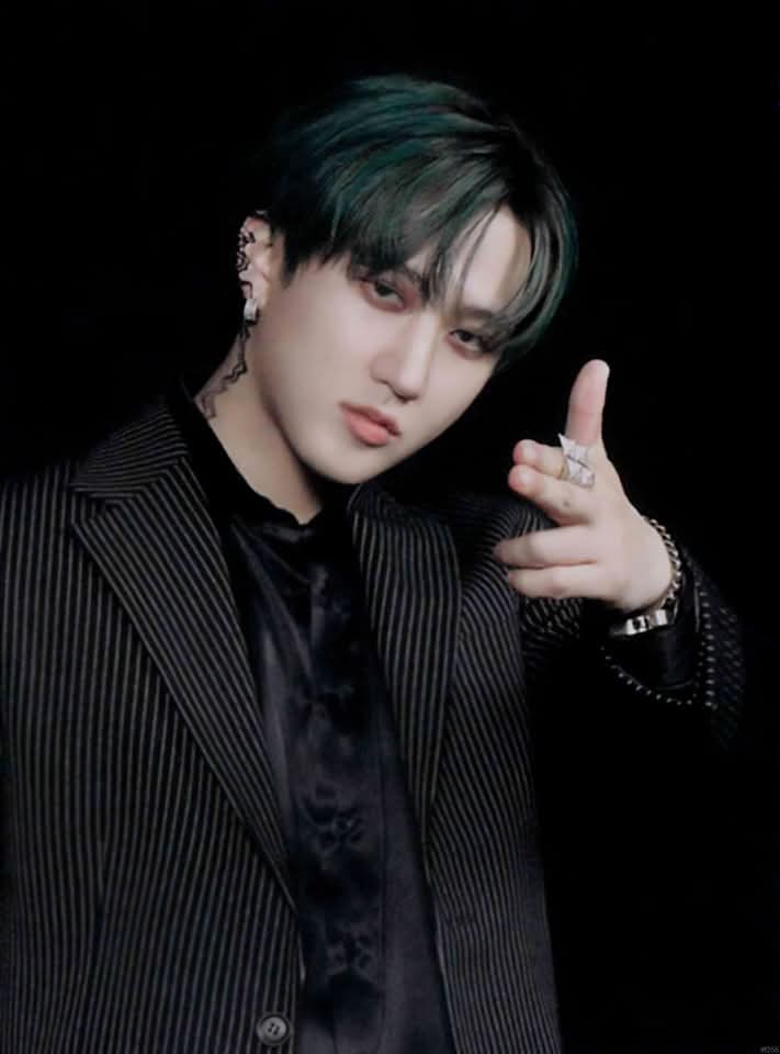 Recent activity shot of Changbin (Stray Kids)
