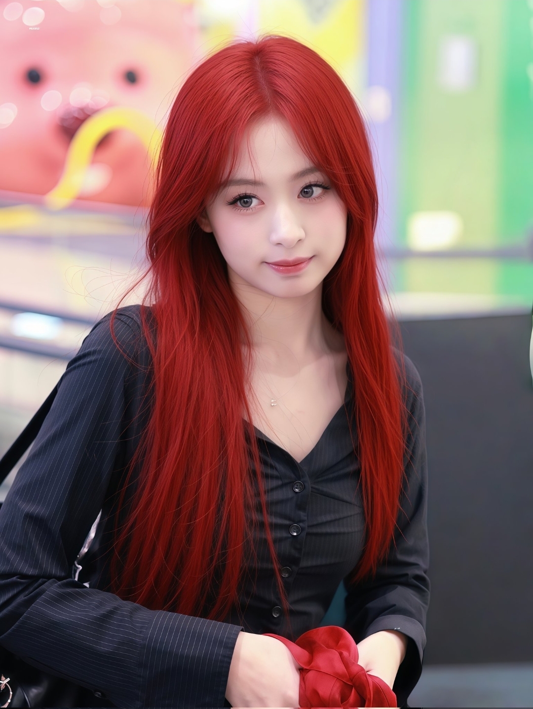 Behind-the-scenes cut of Ahyeon (BABYMONSTER)