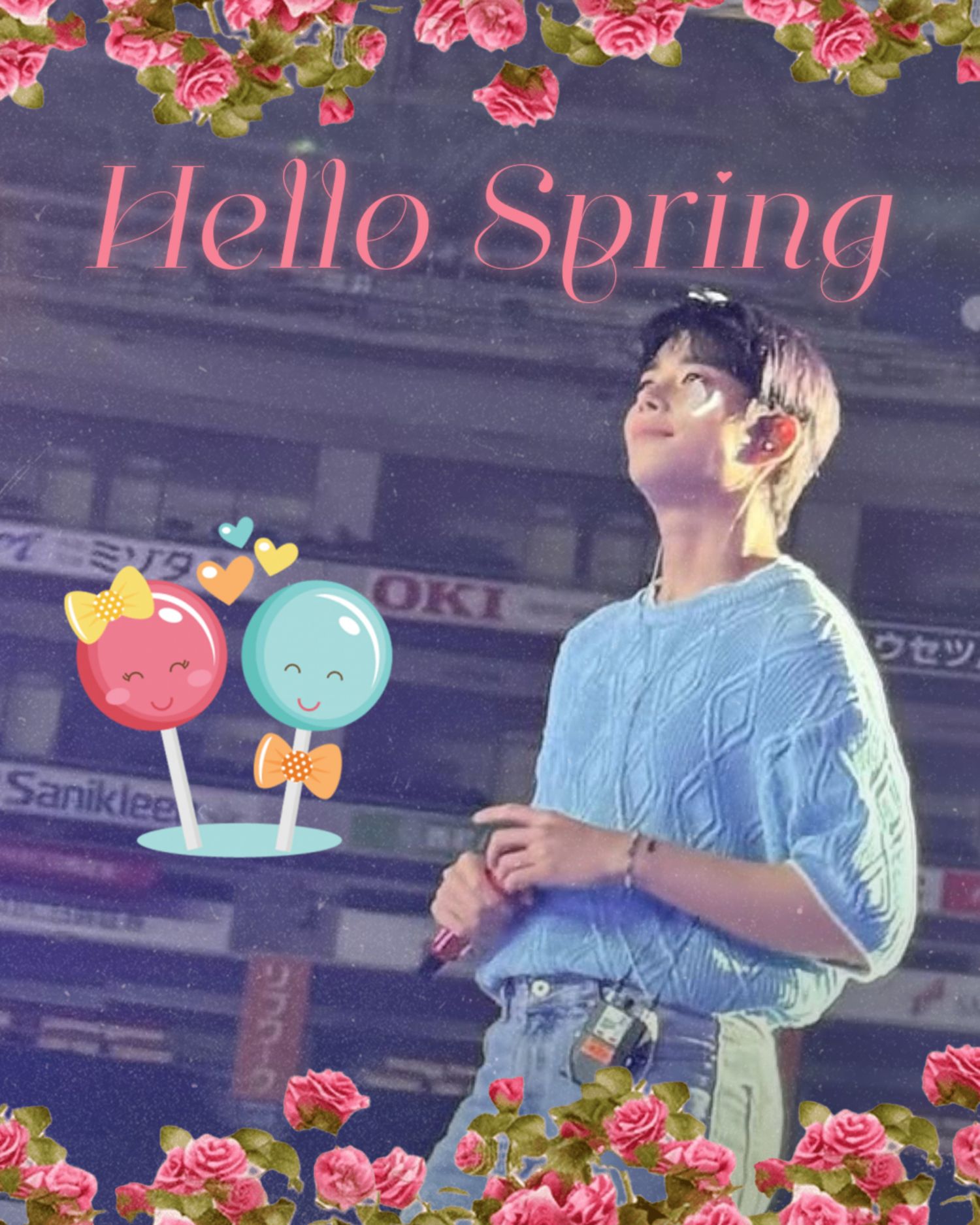 A moment captured by MJ (ASTRO)'s fan