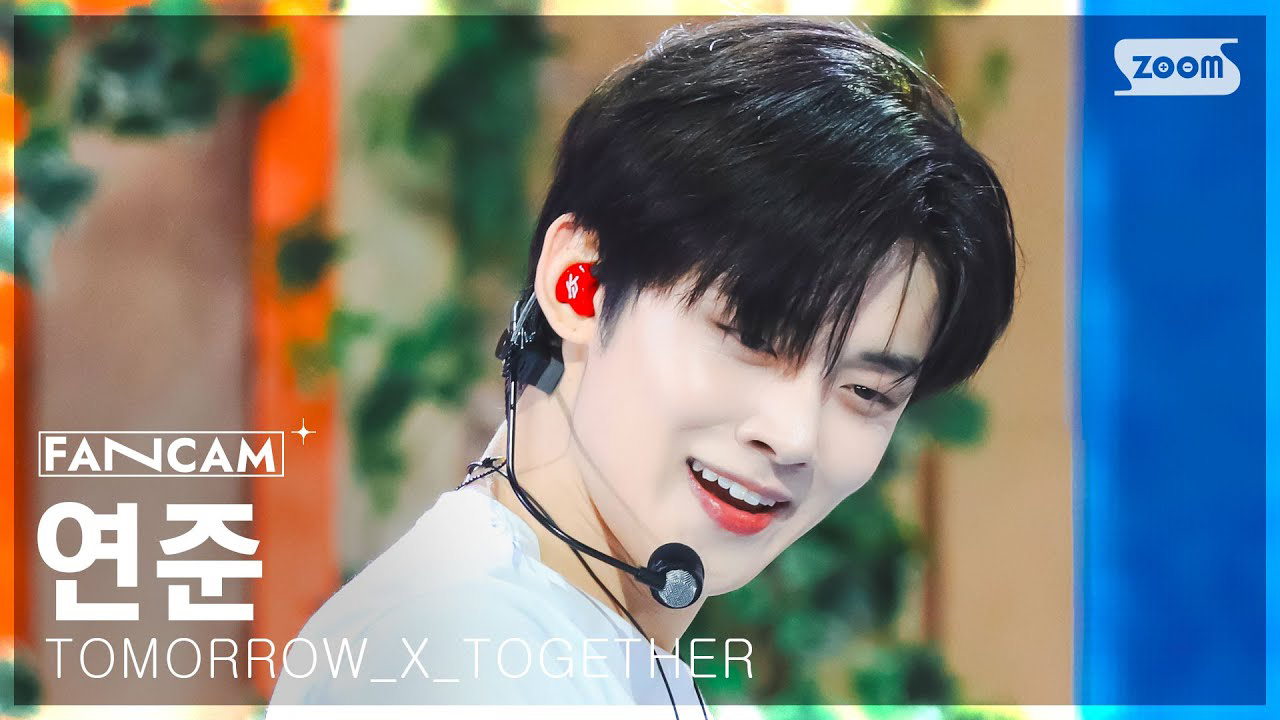 A moment captured by Yeonjun (TOMORROW X TOGETHER)'s fan