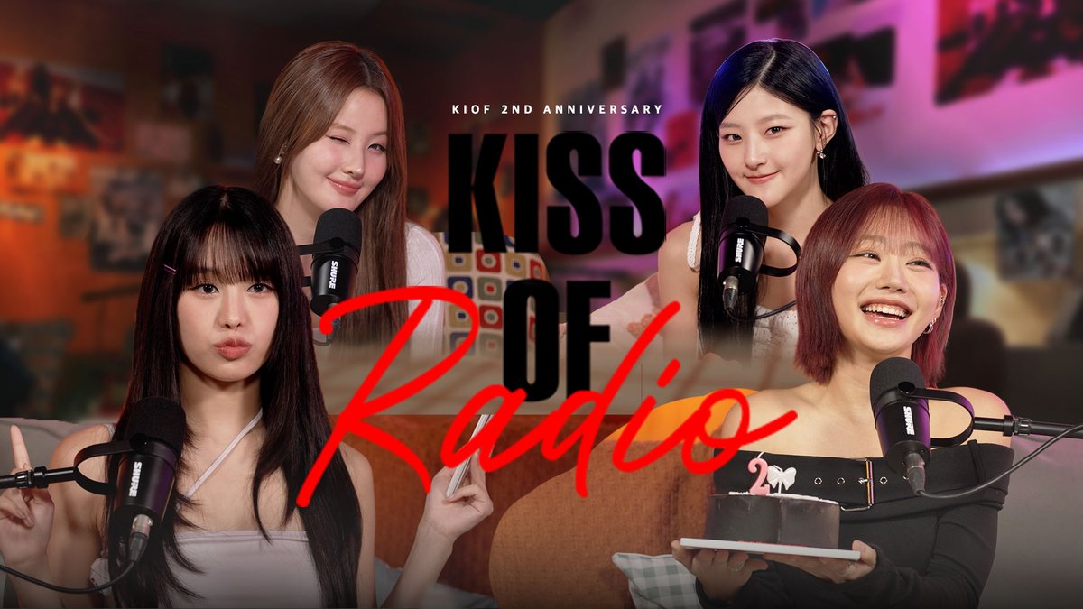 Recent activity shot of KISS OF LIFE