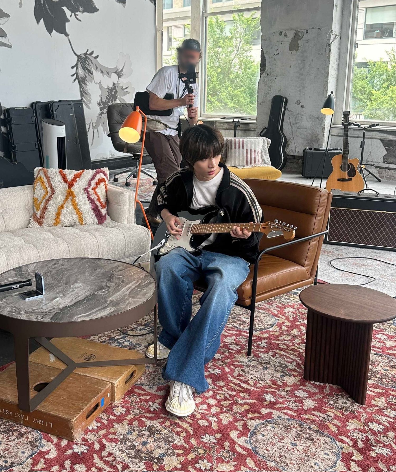 Behind-the-scenes cut of Beomgyu (TOMORROW X TOGETHER)