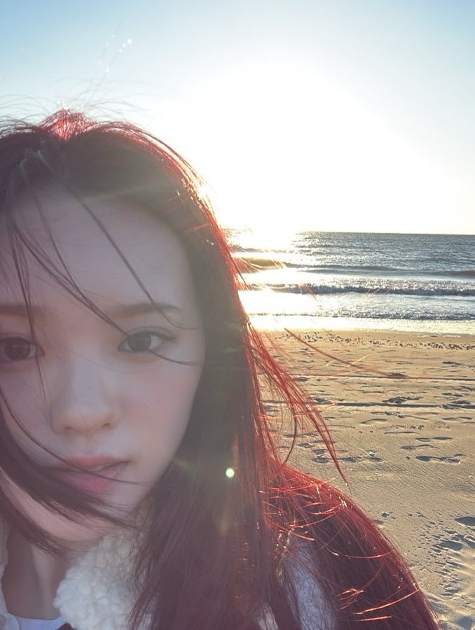 A moment captured by Rio (NiziU)'s fan