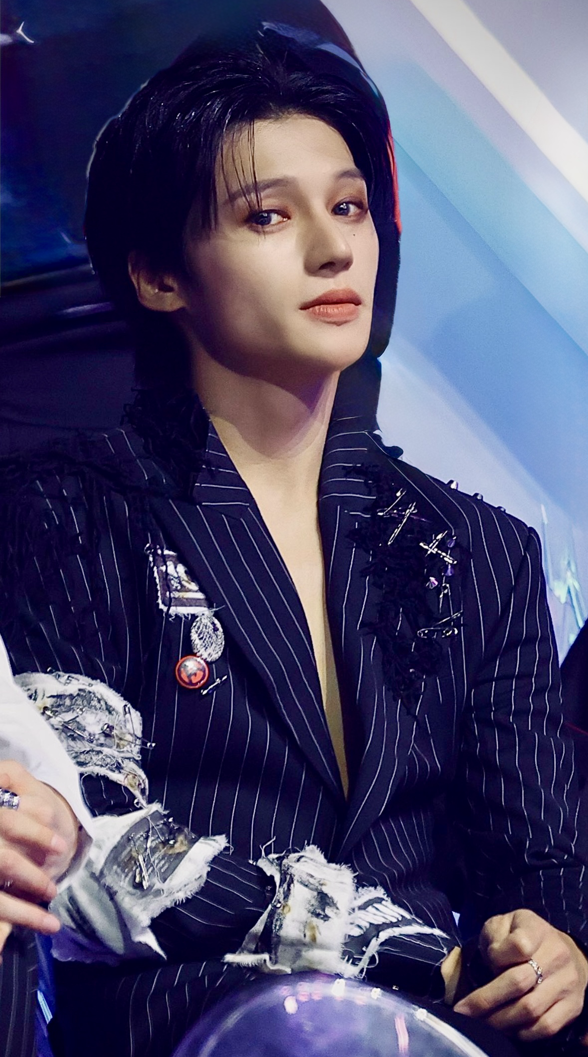 A moment captured by Wooyoung (ATEEZ)'s fan