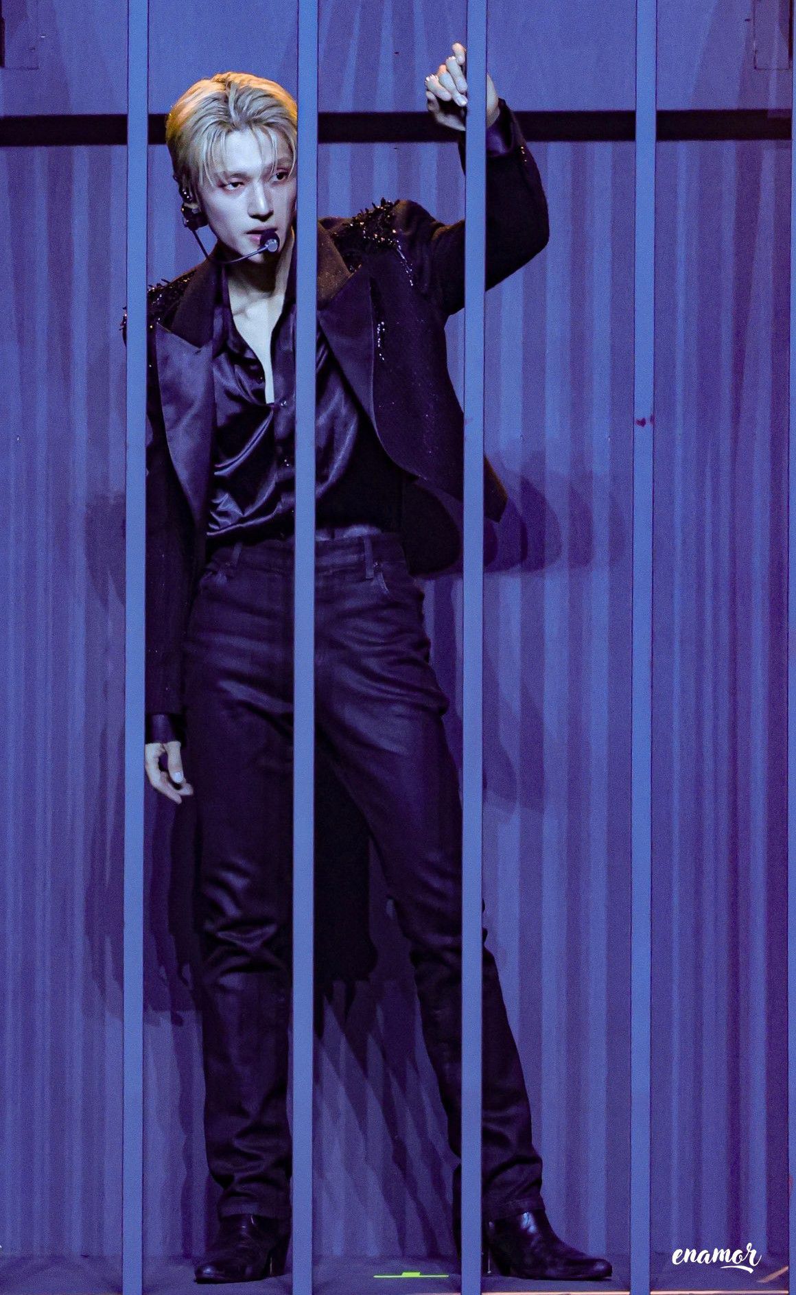 Recent activity shot of Wooyoung (ATEEZ)