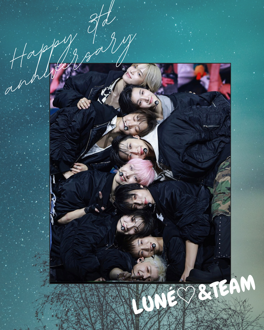 A moment captured by Fuma (&TEAM)'s fan