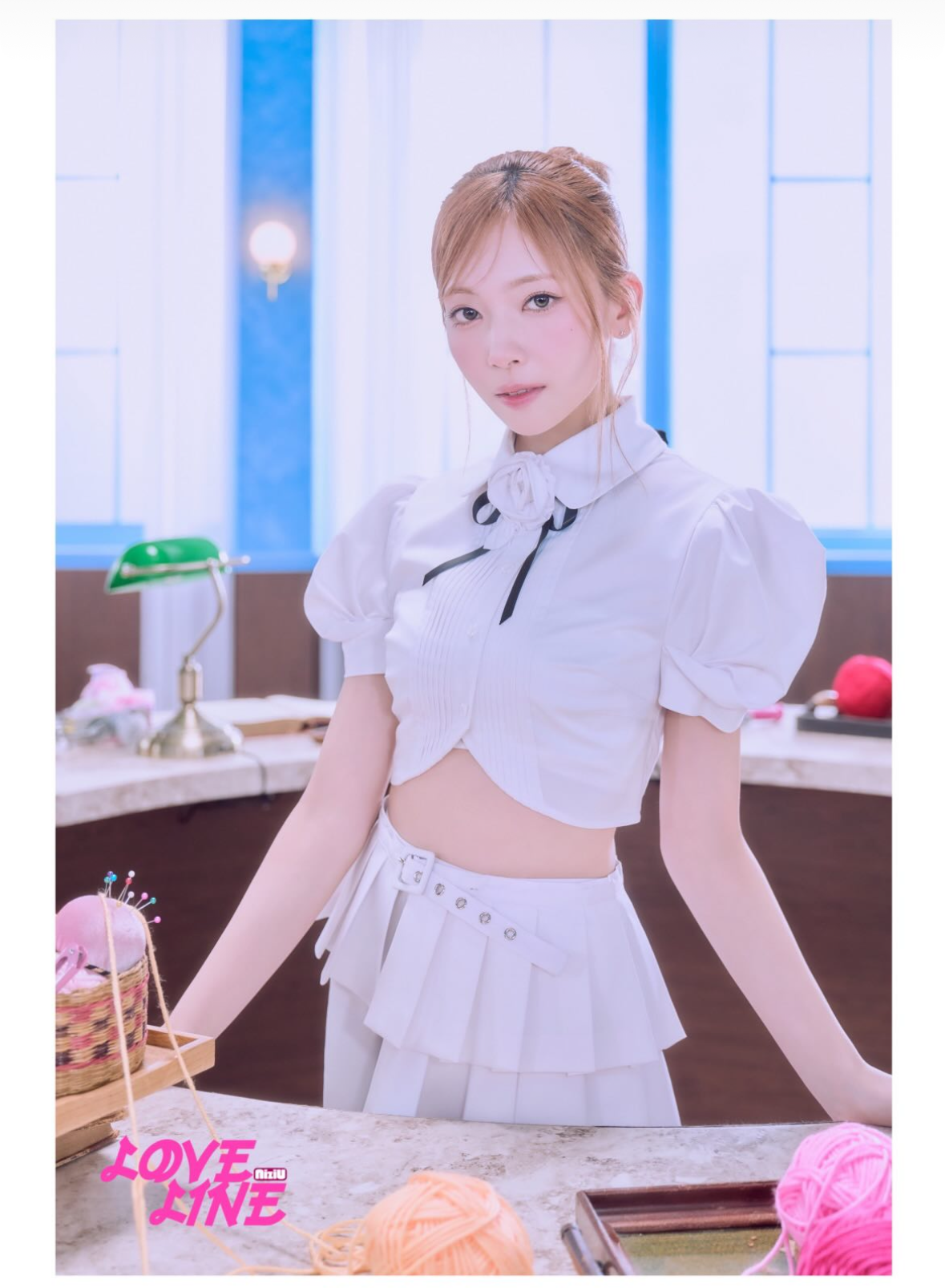 Behind-the-scenes cut of Mayuka (NiziU)