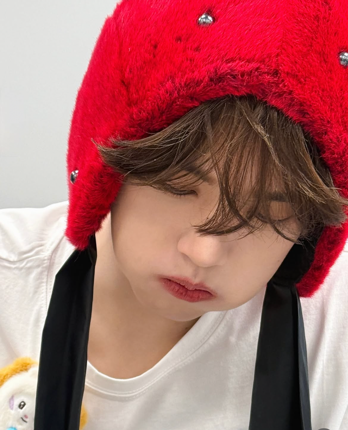 ハン・ユジン (ZEROBASEONE)の舞台裏ショット