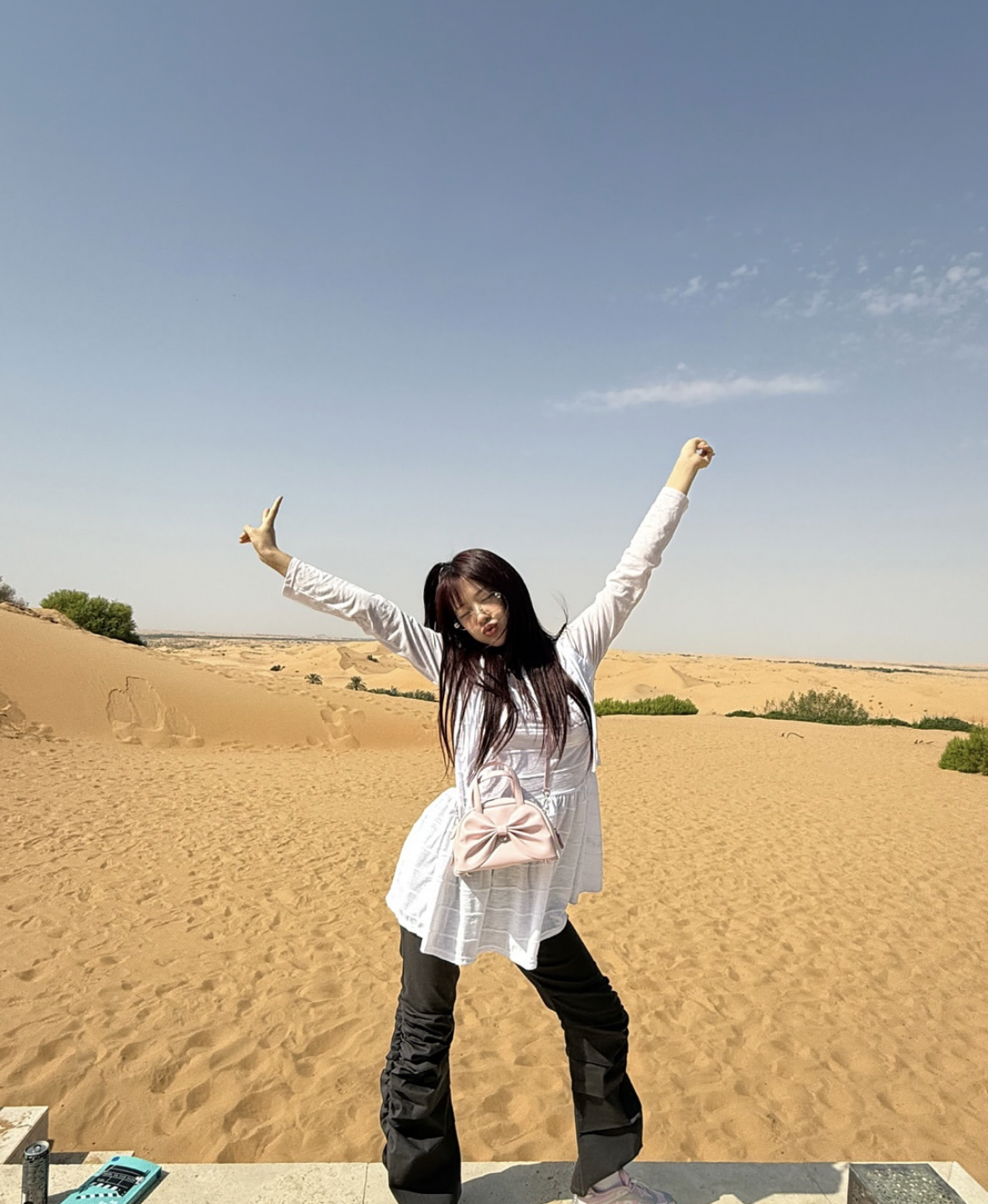 Recent activity shot of An Yujin (IVE)