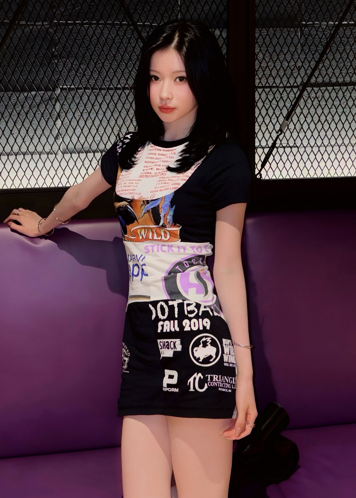 A moment captured by Asa (BABYMONSTER)'s fan