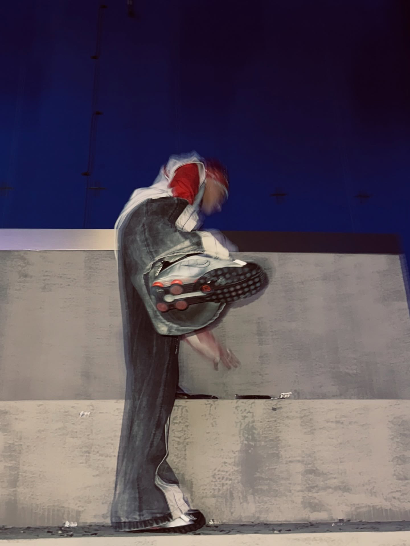 A moment captured by Hyunjin (Stray Kids)'s fan