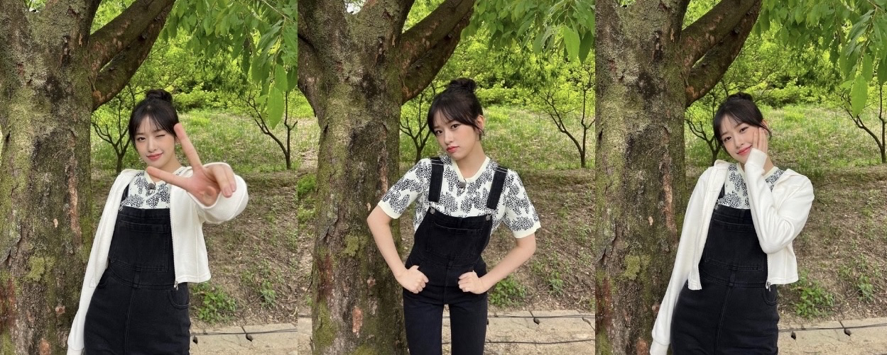 Recent activity shot of An Yujin (IVE)