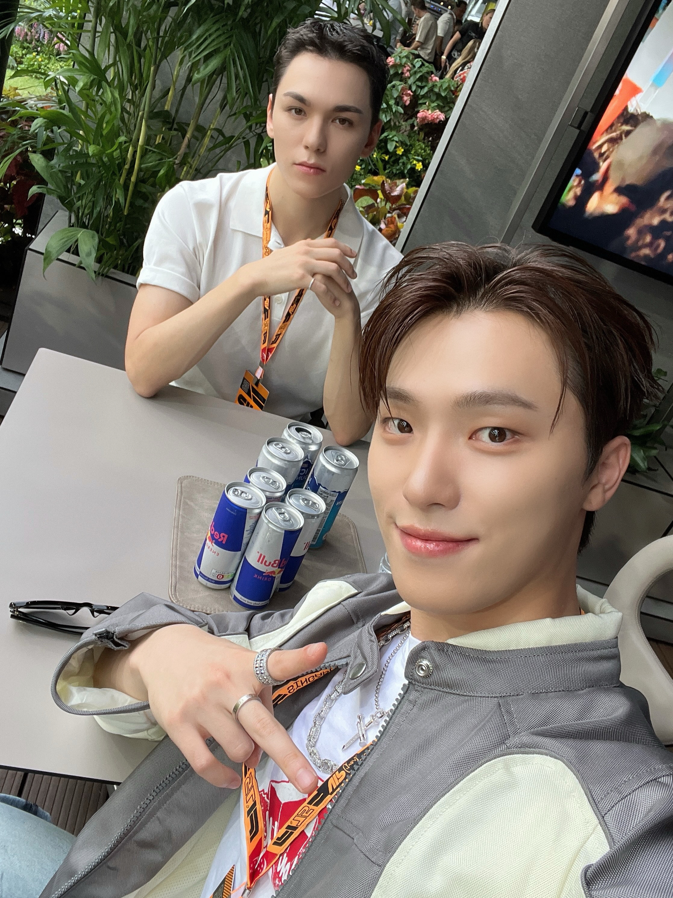 Recent activity shot of Dino (SEVENTEEN)