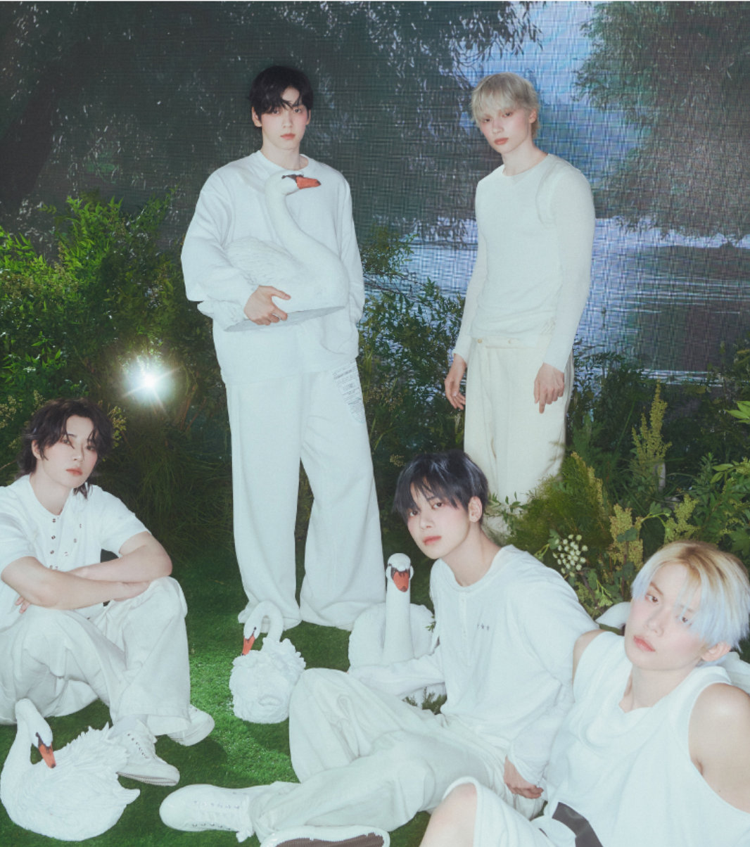 Recent activity shot of TOMORROW X TOGETHER