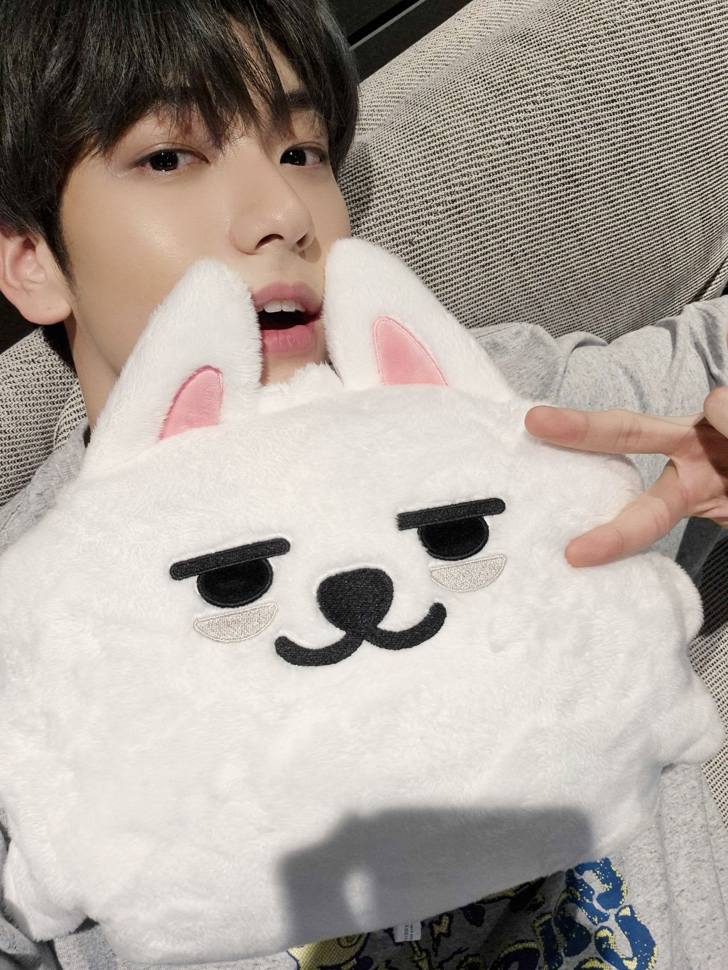 A moment captured by Soobin (TOMORROW X TOGETHER)'s fan