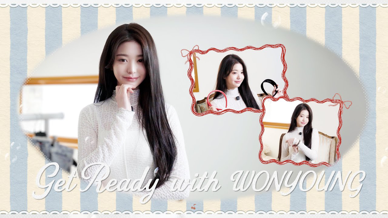 A moment captured by Jang Wonyoung (IVE)'s fan