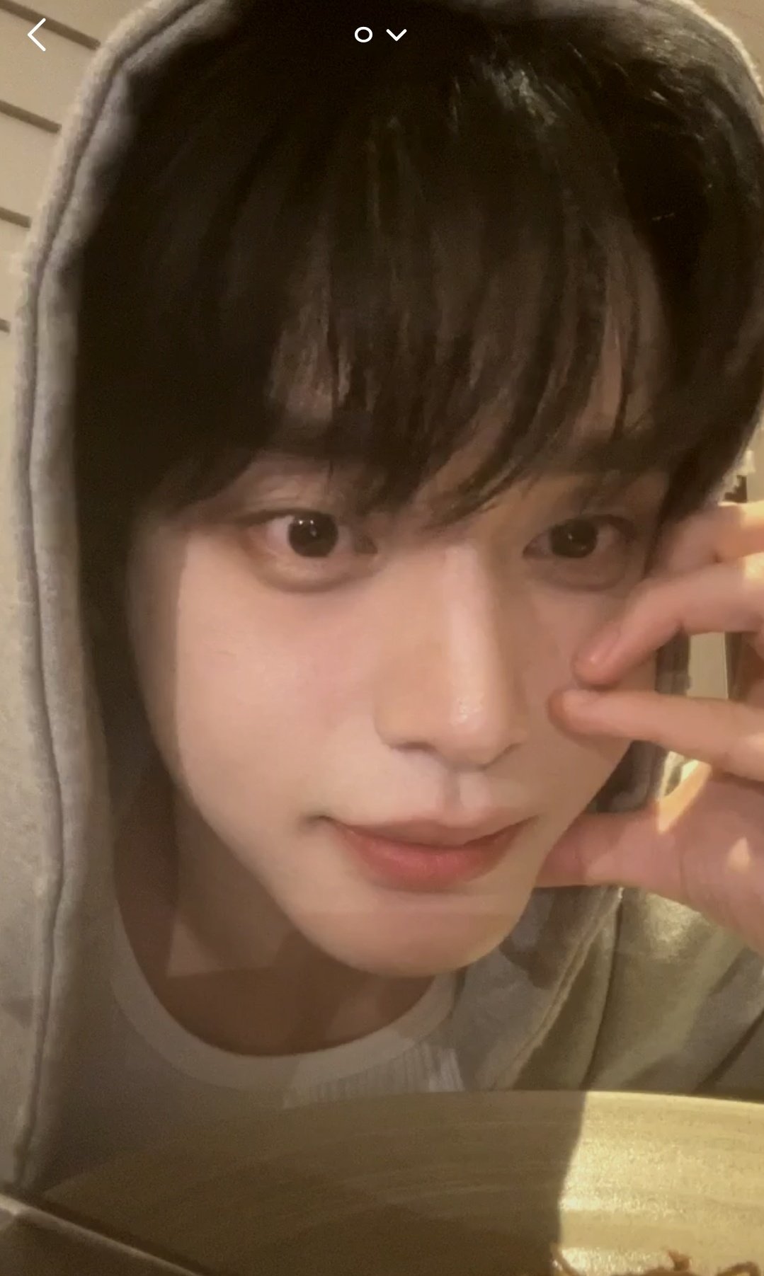 Recent activity shot of Kim Jiwoong (ZEROBASEONE)