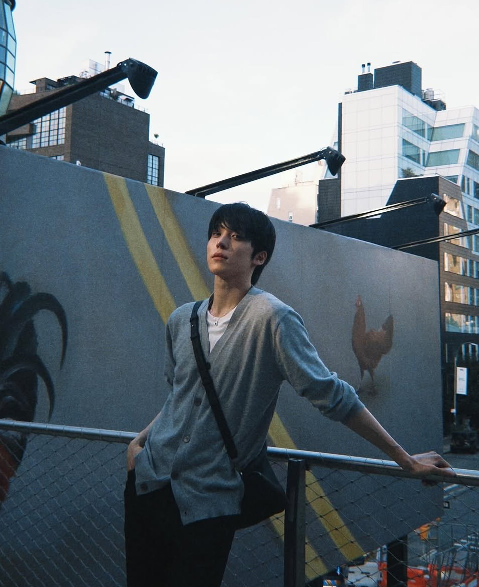 A moment captured by Yunho (ATEEZ)'s fan