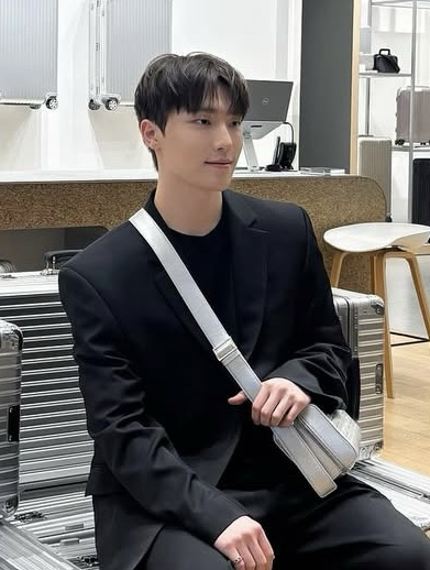 A moment captured by Dino (SEVENTEEN)'s fan