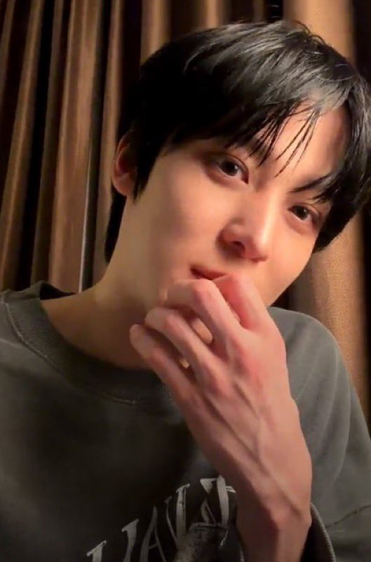 Recent activity shot of Yunho (ATEEZ)