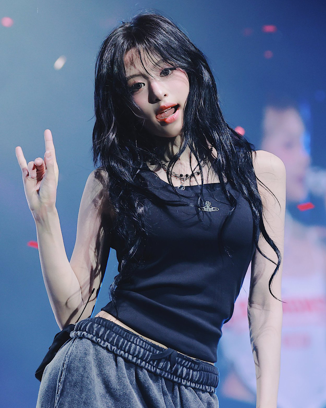 A moment captured by Ahyeon (BABYMONSTER)'s fan