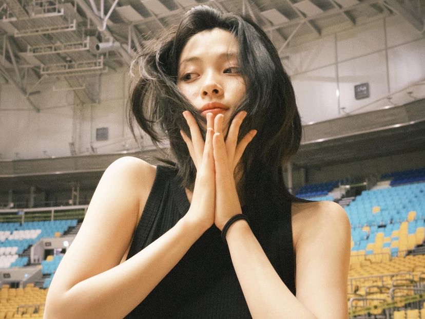 留眞 (ITZY)粉丝拍下的瞬间