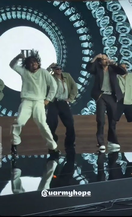 防彈少年團粉絲拍下的瞬間