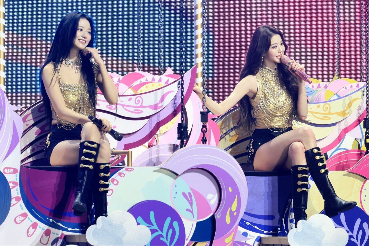 IVE粉丝拍下的瞬间