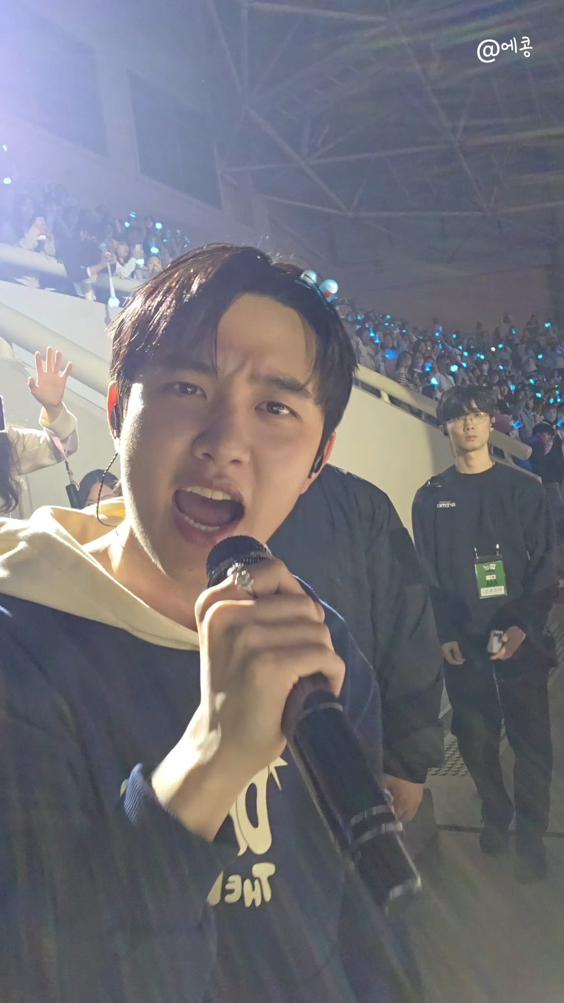디오 (EXO) 팬이 찍은 순간