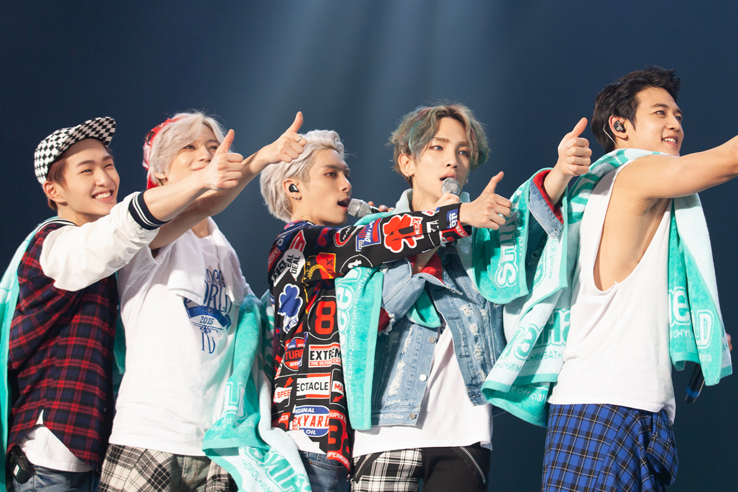A moment captured by SHINee's fan