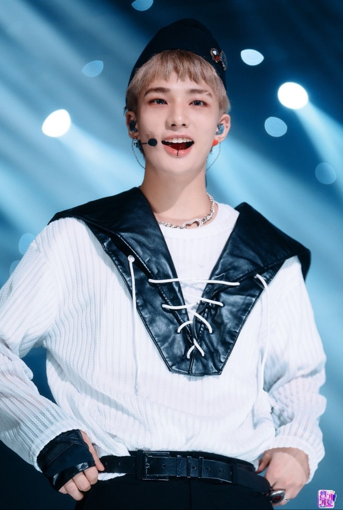 Behind-the-scenes cut of Hyunjin (Stray Kids)