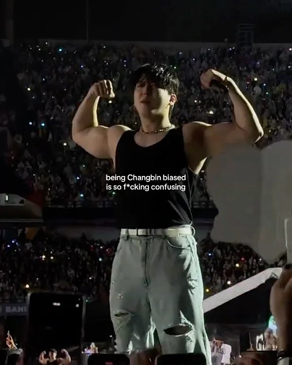 Recent activity shot of Changbin (Stray Kids)
