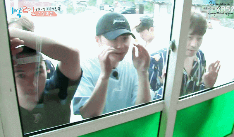 A moment captured by SHINHWA's fan