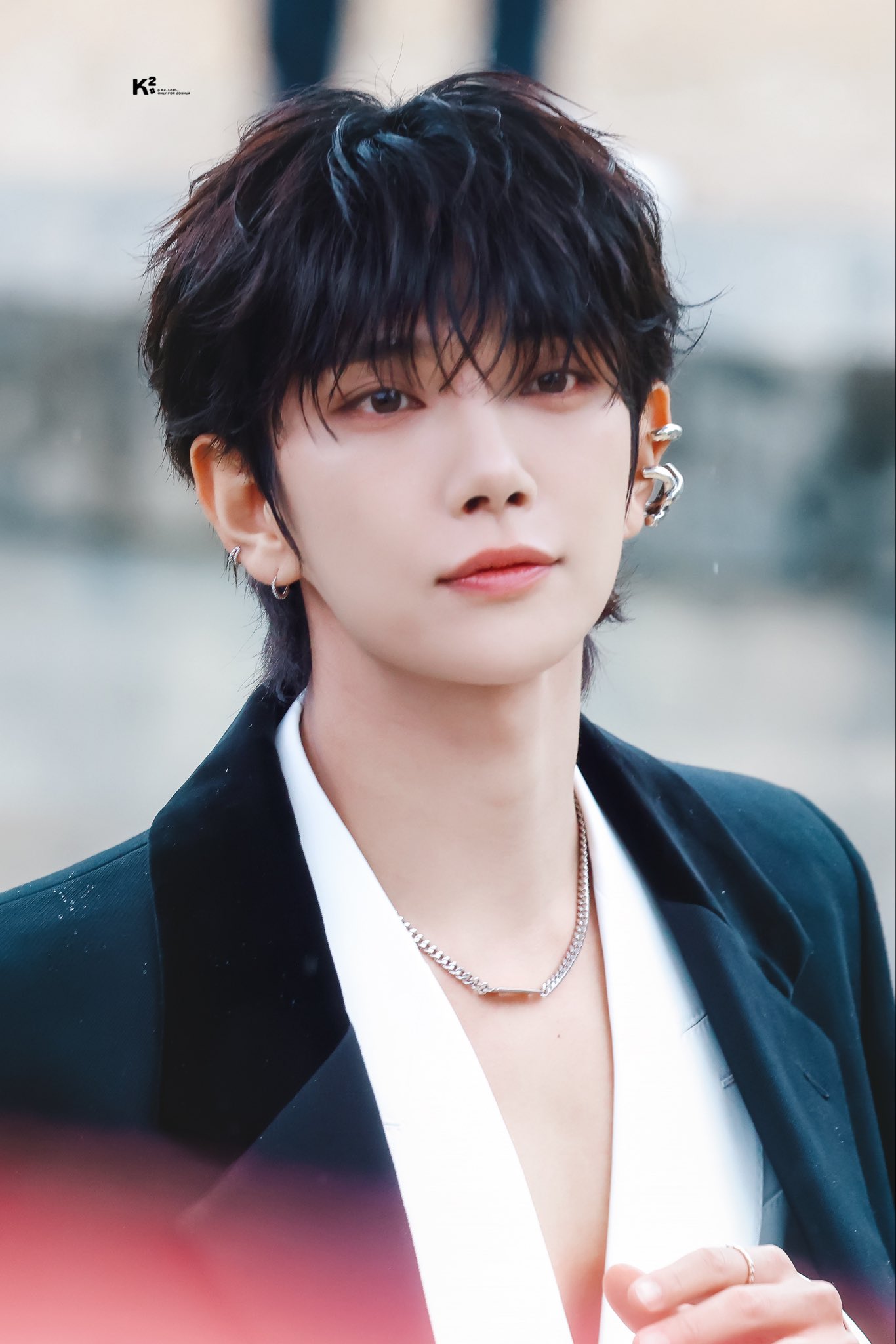 A moment captured by Joshua (SEVENTEEN)'s fan