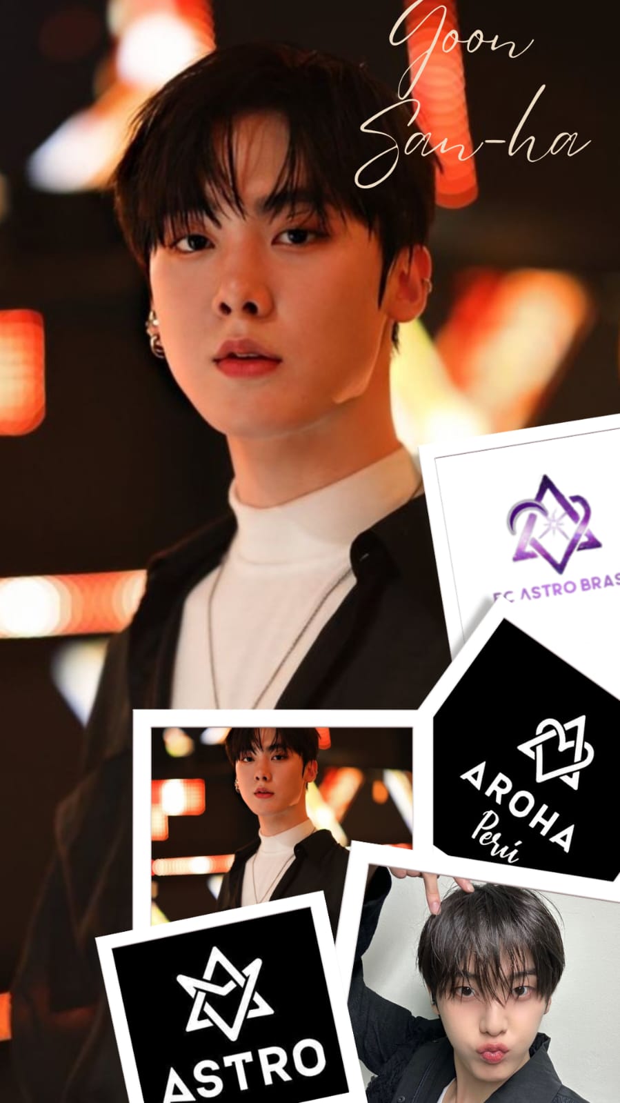 尹产贺 (ASTRO)粉丝拍下的瞬间