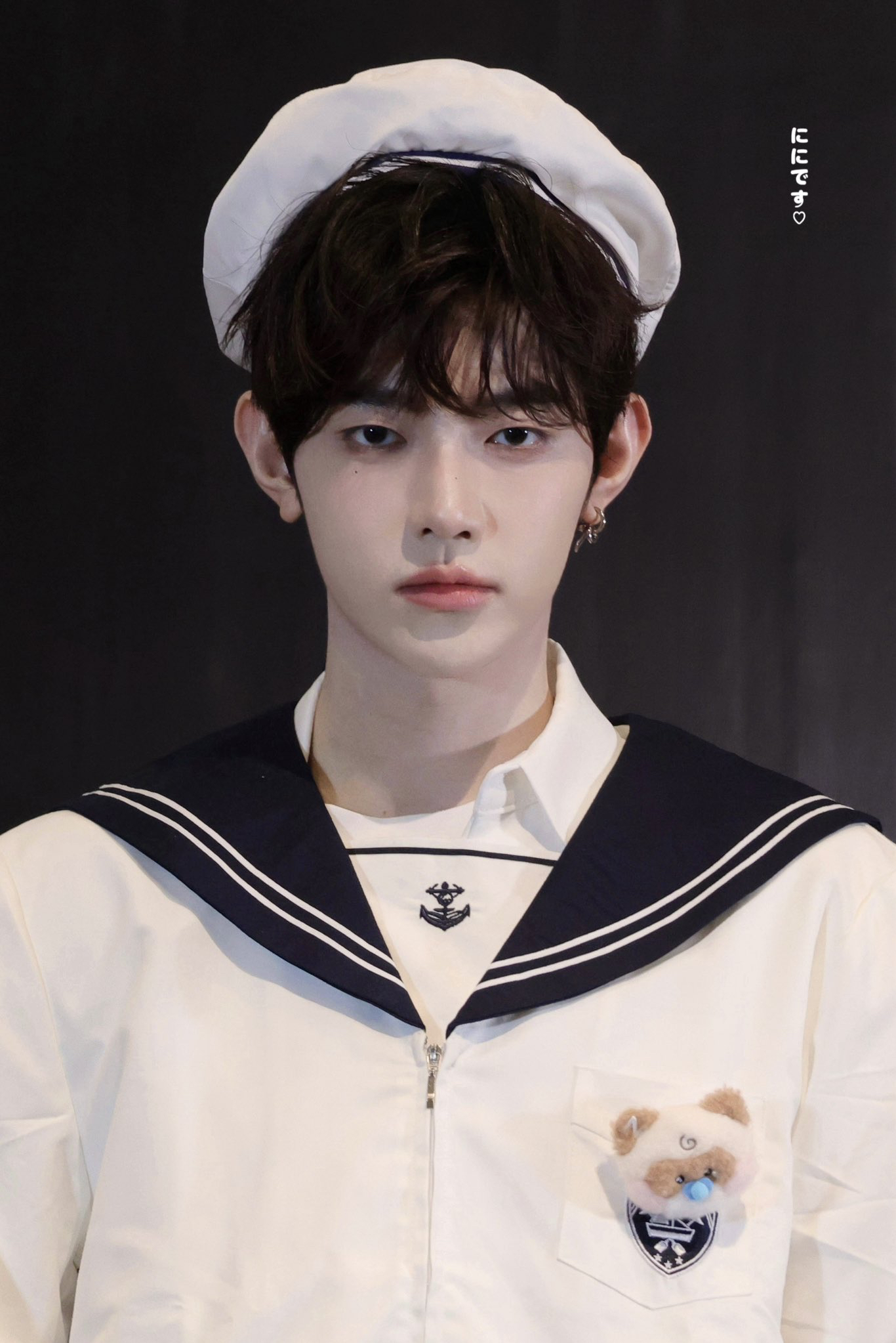 A moment captured by Zhang Hao (ZEROBASEONE)'s fan