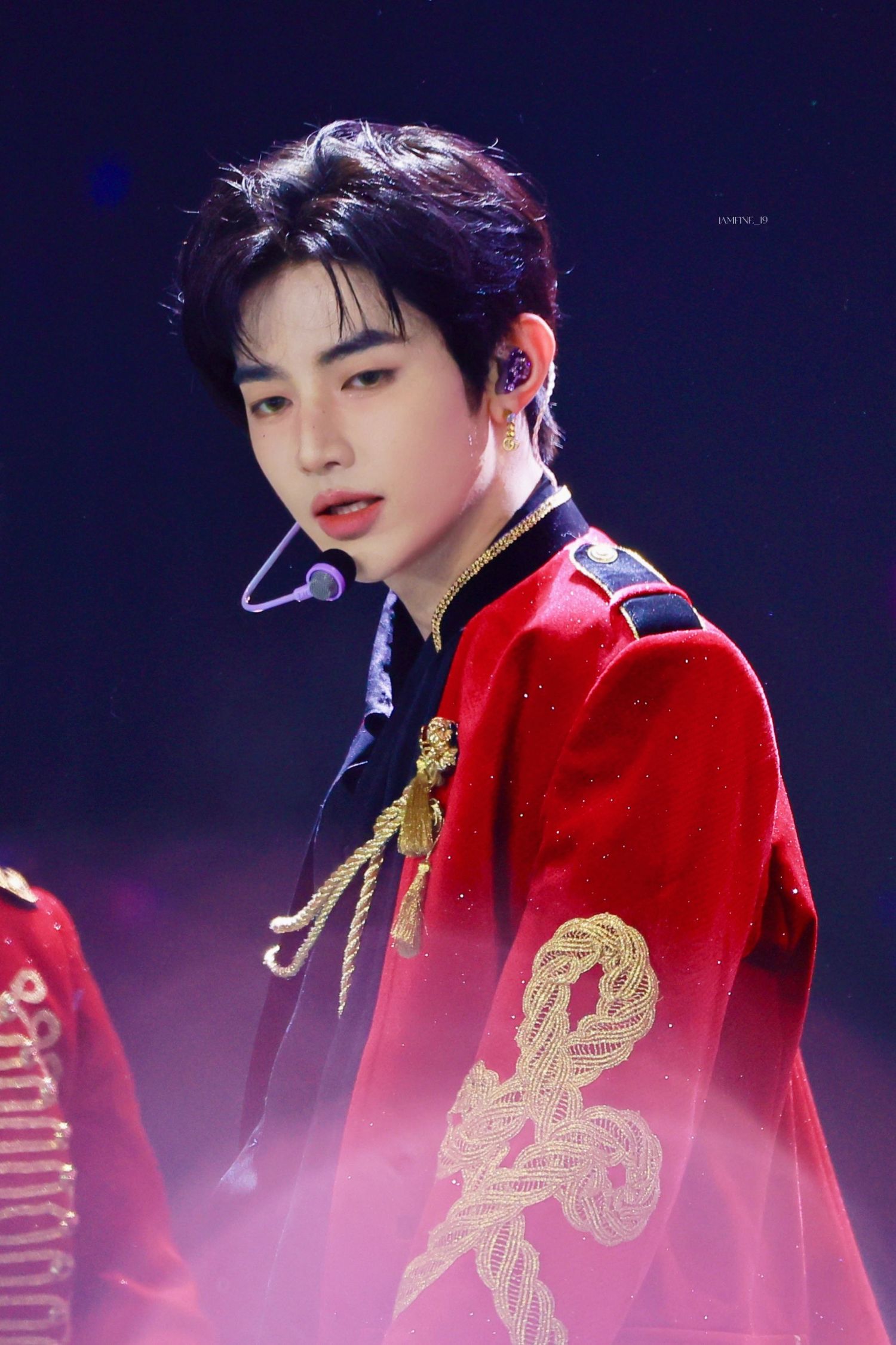 Momen yang diabadikan oleh penggemar Zhang Hao (ZEROBASEONE)