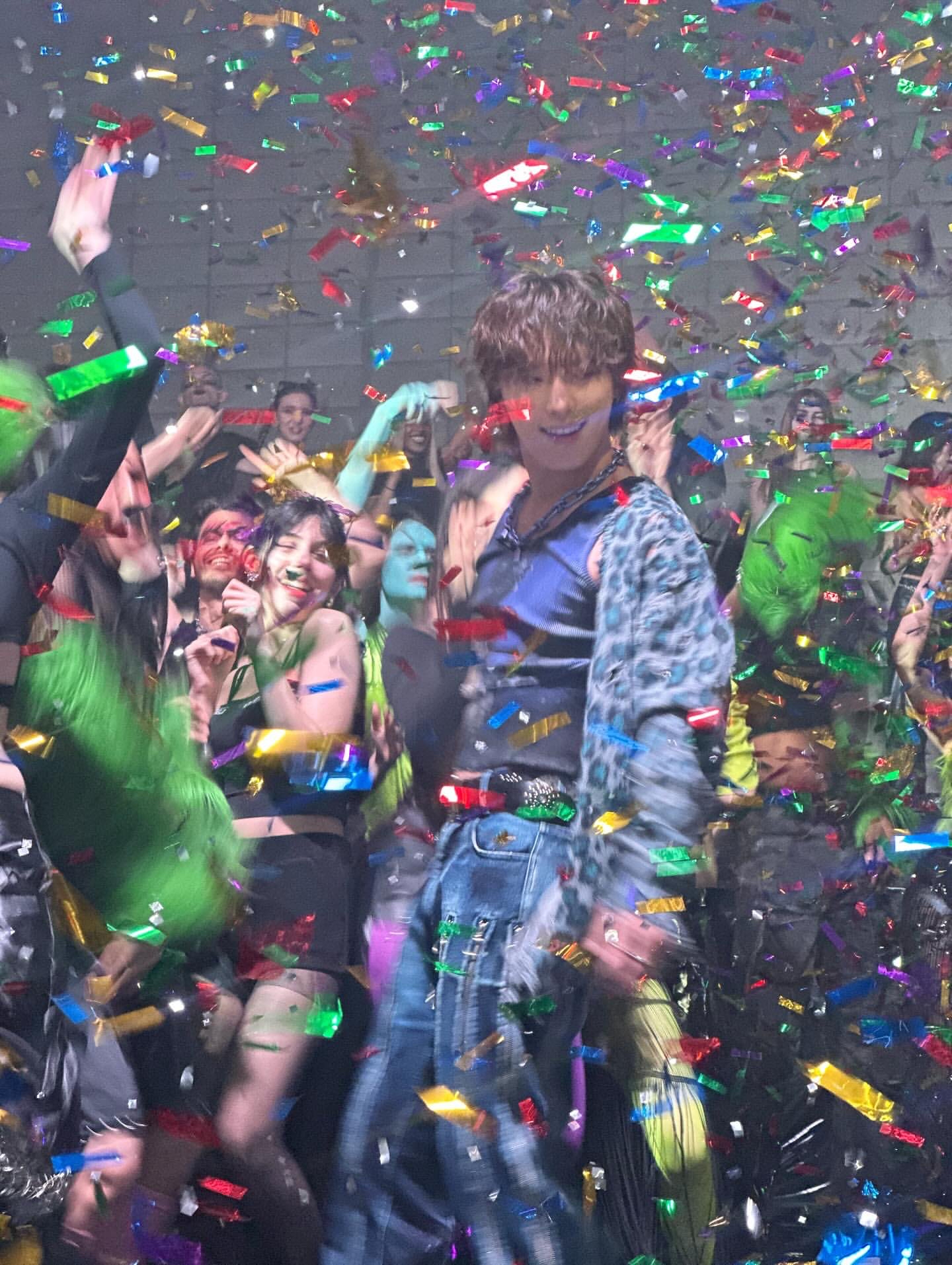 A moment captured by Dino (SEVENTEEN)'s fan